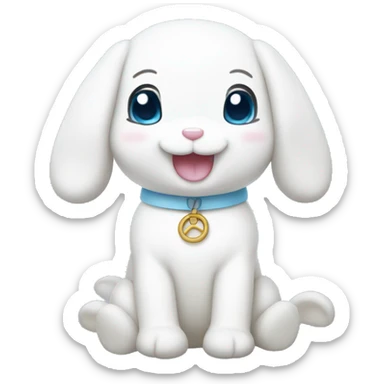 Cinnamoroll happy  sticker