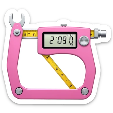 Skinfold caliper (plicometer)
Professional scale
Anthropometric tape
everything in pink  sticker