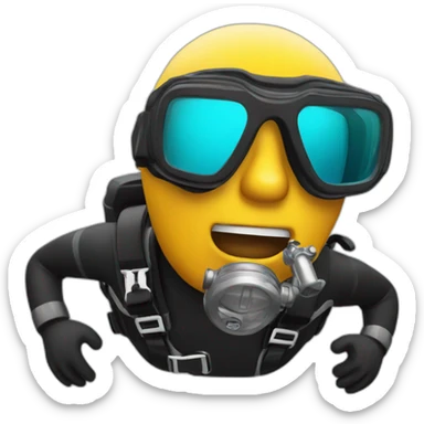 diving-scuba-diver sticker