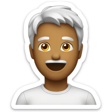 Mains faisant un coeur sticker