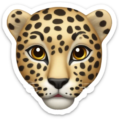Leopard  sticker