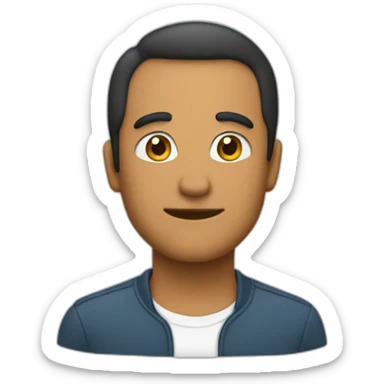 the word "TA" in the style of the 100 emoji sticker