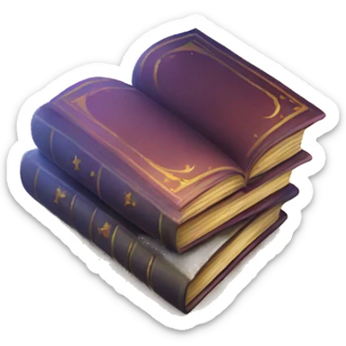 magical book sticker