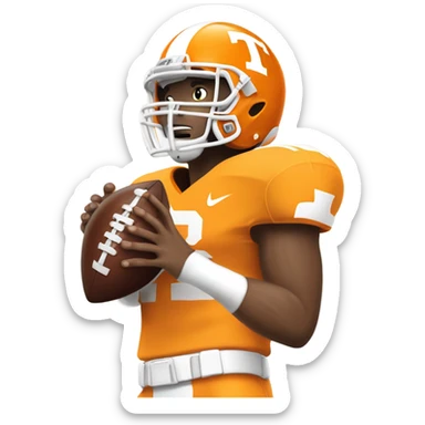 Tennessee volunteers football sticker