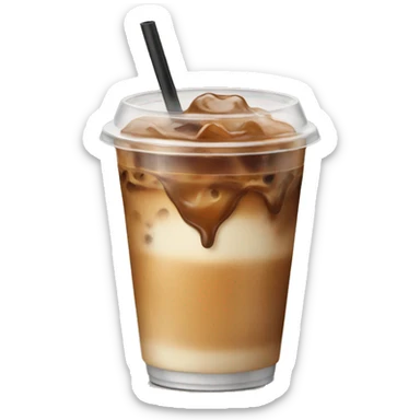 iced coffee  sticker
