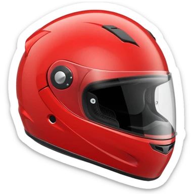 Red motorcycle helmet



































 sticker