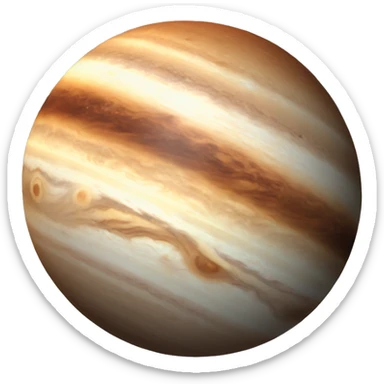Jupiter planet sticker