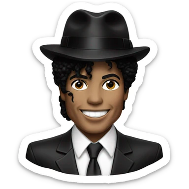 Michael Jackson sticker