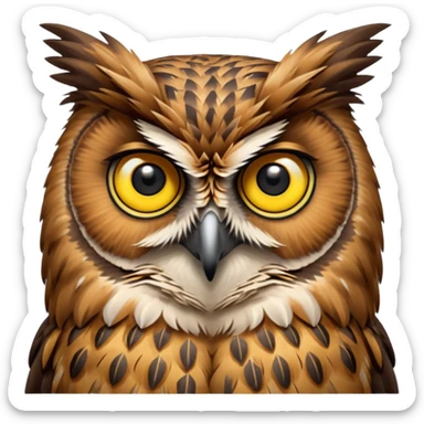 Eagle Owl sticker