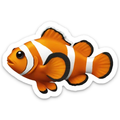 Clownfish sticker