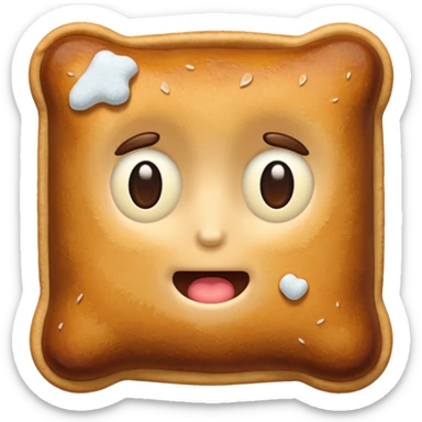 kurtoskalacs típicas dessert sticker