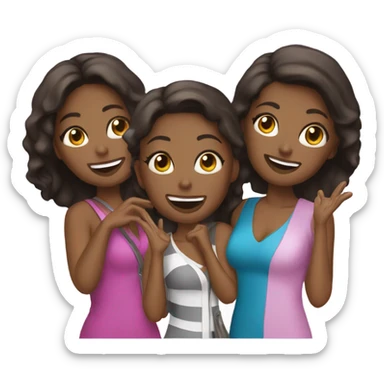 Girls trip sticker