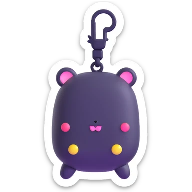 Tamagotchi character sticker