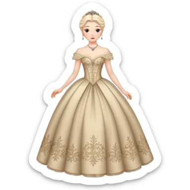 bridgerton aesthetic sticker