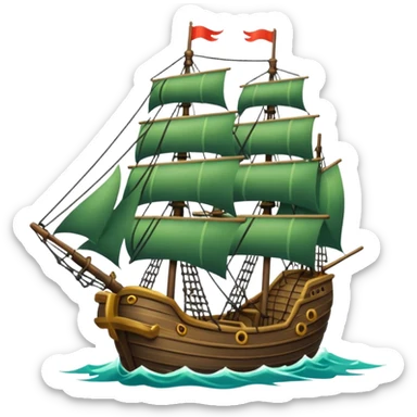The Flying Dutchman sticker