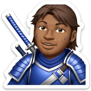 Steadfast Samurai sticker