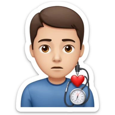 high blood pressure  sticker