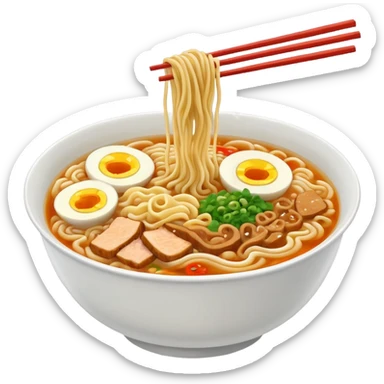 instant ramen sticker