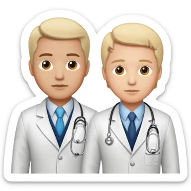 Doctor lawyer sticker