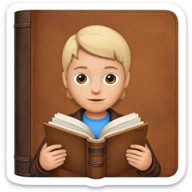 open journal sticker