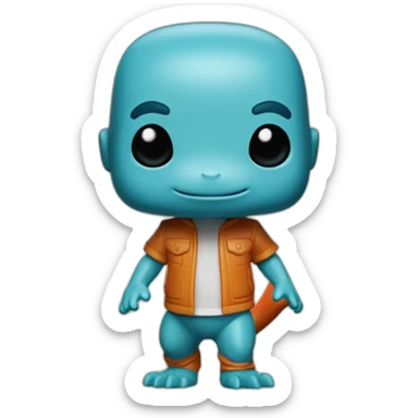 Charmander funko pop sticker