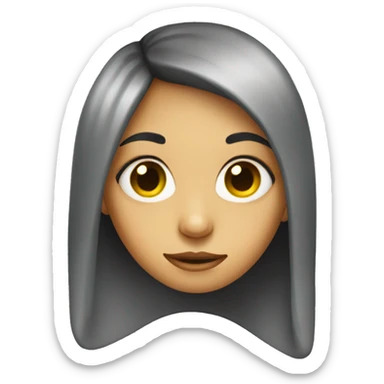 One eyed girl sticker