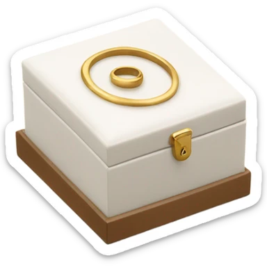 create a ring box sticker