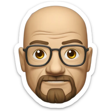 heisinberg breaking bad sticker