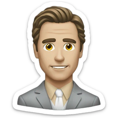 american psycho sticker