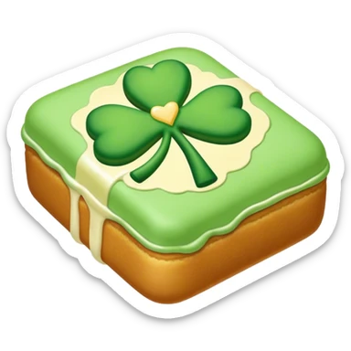 Shamrock Twinkie sticker