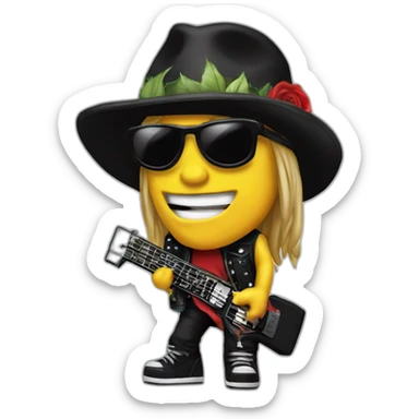 Guns N’ Roses sticker