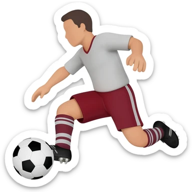 soccer tackle sticker