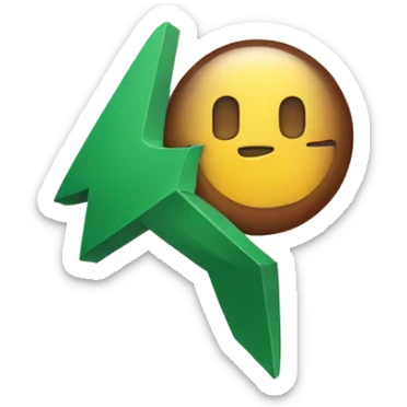 the symbol of the male gender sticker