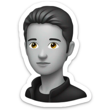 voleur en noir  sticker