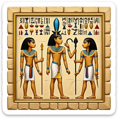 egypt wall art sticker