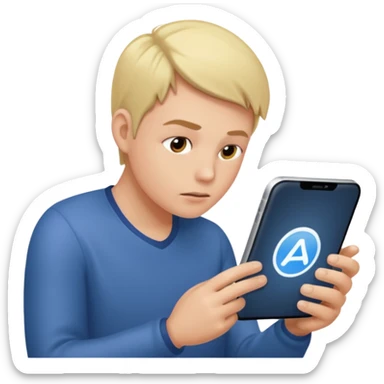 A person undertaking a manual review or triaging of the inputs of events sticker