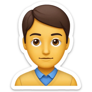 Caz Sanatçısı, flat design emoji, with rich details, no face on objects, white background sticker