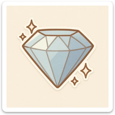 Create a diamond sticker
