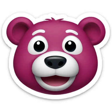 Lotso from Toy Story Disney  sticker