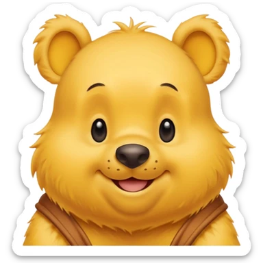 Cute Winnie the pooh sticker