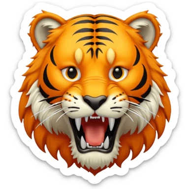 Saber tooth tiger emoji? sticker
