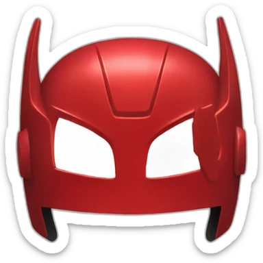 Marvel superhero Daredevil red Helmet sticker