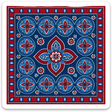Ajrak sindh sticker