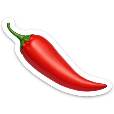 chilli sticker