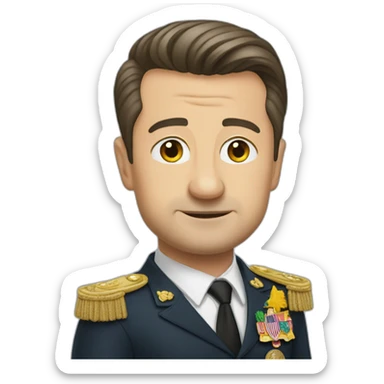 President Zelensky sticker