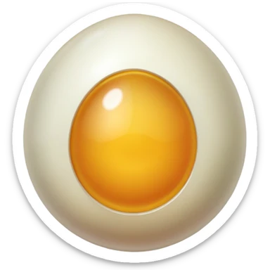 A single egg cell, reproductive biology sticker