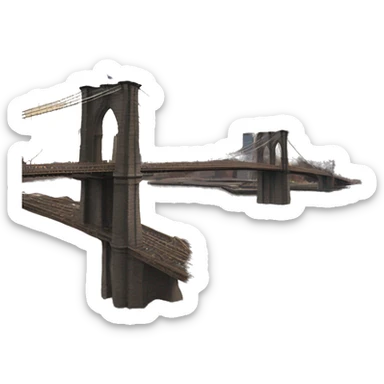 Brooklyn Bridge sticker