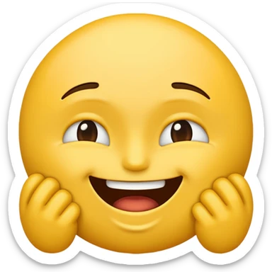 Emoji agreeing and nodding aggressively  sticker