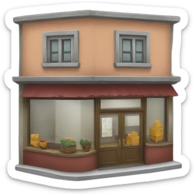 magasin d'habitation sticker