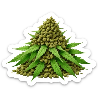 Ganja sticker